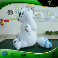Globo Inflable de Pokémon, Conejo Inflable, Globo de Dibujos Animados en 3D, Conejo de Pascua