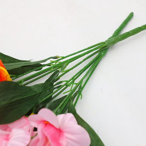 Fleurs artificielles en soie de gladiolus simulées, haute simulation, pour décorations de mariage et de maison - Product Image 2