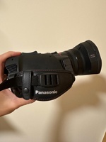 Caméra de streaming en direct Panasonic HC-X1500GK 4K avec zoom 24x, compatible Wi-Fi, d'occasion