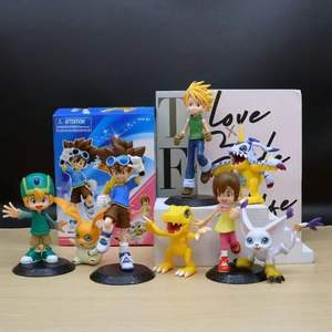 Figuras de acción y adornos de 8 modelos Digimon de Yagami <span class=keywords><strong>Taichi</strong></span> Ishida Yamato Agumon Greymon Gabumon Takaishi Takeru Digimon - Product Image 2