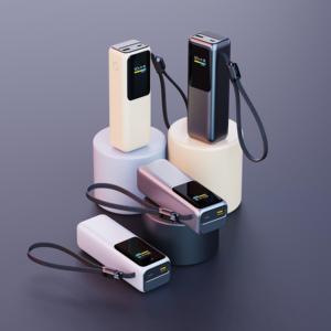 Banco de Energía para Portátil de 20000mAh, Cargador Portátil de Carga Rápida PD de 100W, Paquete de 4 Baterías con Pantalla TFT a Color para Teléfonos Inteligentes - Product Image 6