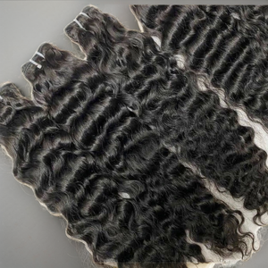 ผมเวียดนามแท้แบบดิบ  ลอนลึก  แบบเป็นมัด  100% ผมมนุษย์บริสุทธิ์  ไม่ผ่านการแปรรูป  ต่อผมแบบเย็บสองชั้นด้วยเครื่องจักร  ขายส่ง  สีธรรมชาติ - Product Image 2