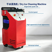 Machine de nettoyage industrielle mobile à glace sèche, machine de nettoyage intelligente à glace sèche, souffleurs de glace sèche fournis par l'usine