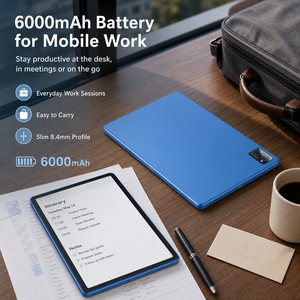Android 12.0 Tablet 10,36 Zoll Tablet 6GB RAM 128GB Speicher Octagon-Prozessor HD IPS-Display Dual-Kamera Unterstützt WLAN <span class=keywords><strong>Bluetooth</strong></span> - Product Image 4