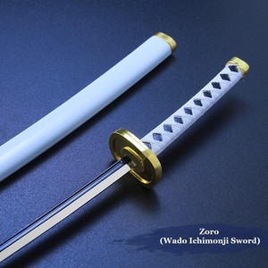 Un pezzo <span class=keywords><strong>Anime</strong></span> accessori Soron e <span class=keywords><strong>Dao</strong></span> una parola coltello con guaina arma modello tutte le arti e mestieri di metallo decorazione - Product Image 4
