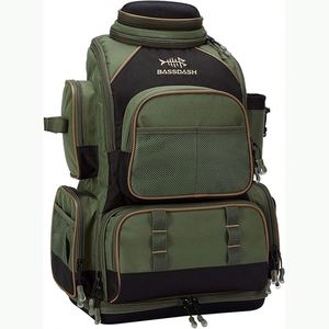 Muestra gratuita: Mochila de pesca con soportes para cañas, portabotellas y bolsa de almacenamiento para guardar equipo de pesca - Product Image 4