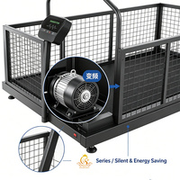 Tapis roulant d'entraînement d'agilité en acier inoxydable écologique EUR VET avec vibration automatique pour grands chiens et petits animaux