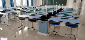 Đèn huỳnh quang để bàn màu xanh đậm 18W Chất liệu PP cho phòng thí nghiệm trường học Đèn bàn thí nghiệm sinh học - Product Image 6