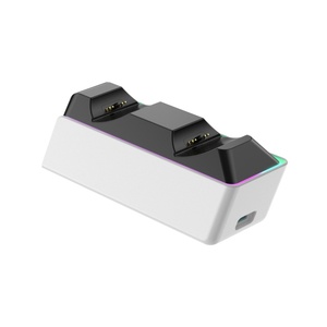 Station de charge pour manettes <span class=keywords><strong>PS5</strong></span> / Ultra Fine / Professionnelle avec indicateurs LED, station de charge double - Product Image 4