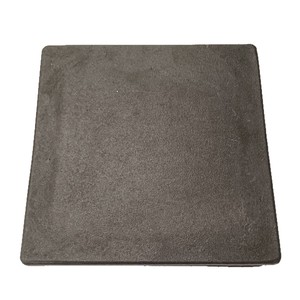 <b>Square</b> Tube Plug 100x100mm Black Plastic Anti Slip Wear Resistant For <b>Pipe</b> Wall 1.5 2.0mm - Product Image 1