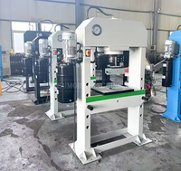 Presse hydraulique manuelle de haute précision SP-100, type H, puissante, 100 tonnes, avec certification CE
