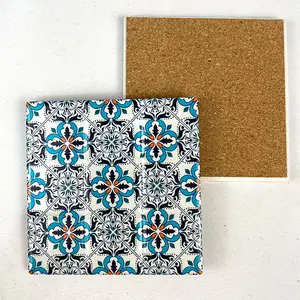 Sudoku caneca absorvente de cerâmica, tapete de decoração 3d graças quadradas de cerâmica para decoração de casa