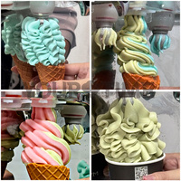 30L/H Spaceman Countertop 2+1 Gemengde Zachte IJsmachine ETL CE Mayhope IJsmachine Frozen Yogurt Sundae Maker