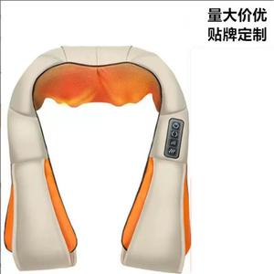 Vente en gros de coussin en forme de U pour voiture/maison, châle chauffant infrarouge pour le cou, le dos et les épaules, masseur corporel électrique Shiatsu - Product Image 3