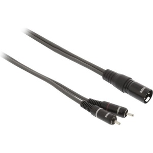 Cable de audio Sweex XLR de 3 pines macho a 2x RCA macho, 10m, conector de audio estéreo - Product Image 3