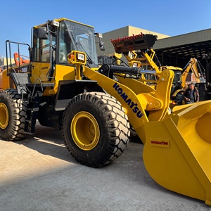 Komatsu WA380 Wheel Loader 15 Ton Capacity Used Heavy Equipment with Engine Gearbox Pump-Yellow & Black Trim - Product Image 2