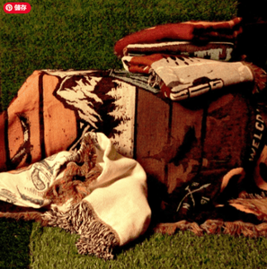 Couverture en coton HYUGA Outdoor Adventure parfaite pour les pique-niques, la randonnée et les voyages - Product Image 5