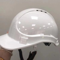 Casque de sécurité ventilé ANT5 en HDPE pour la construction, certifié CE EN397 ANSI Z89.1, casque de chantier industriel avec mentonnière réglable