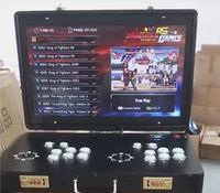 Console de jeu d'arcade portable tout-en-un Pandora Ace, pliable, écran intégré sans fil et joystick, mode deux joueurs, 21 pouces