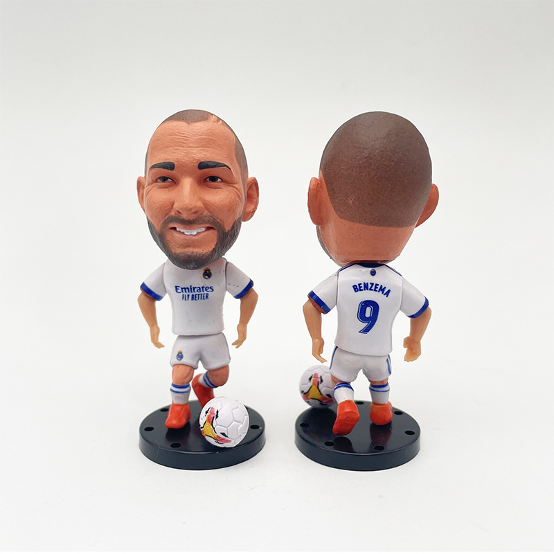 32モデルPVCフィギュアサッカースターおもちゃマドリードメッシ