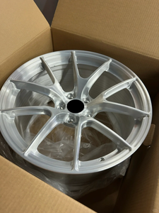 LZT-104 Juego de 1 Llanta Forjada Ligera Personalizada VS-5RS, Acabado Plateado Pulido, 18 Pulgadas, 5x114.3 para A3 A4 A5 A6 <span class=keywords><strong>M3</strong></span> M4 M5 Q50 Q60 QX50 QX60 - Product Image 4