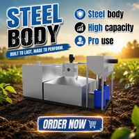 Pemisah Minyak-Air Stainless Steel untuk Restoran Penghilang Slag Minyak Motor Ramah Lingkungan 5000L/Jam Dilengkapi PLC