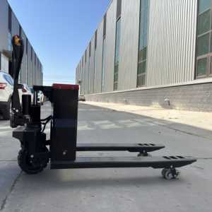 New điện kho xe tải <span class=keywords><strong>Pallet</strong></span> hoạt động Hướng dẫn sử dụng Nhỏ thủy lực <span class=keywords><strong>Stacker</strong></span> xe nâng 3 tấn tải công suất AWD nhà hàng bán lẻ - Product Image 2