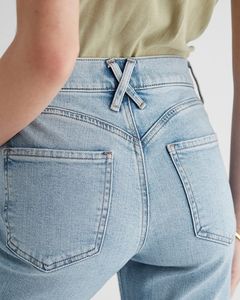 Factory Direct Sale Womens Mid Rise Denim Pants Vintage Blue <strong>Ladies</strong> <strong>Baggy</strong> <strong>Jeans</strong> Mid Waist 70S Women Flared Denim <strong>Jeans</strong> - Product Image 5