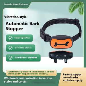 Wiederauf ladbarer Ultraschall-Rinden stopper Automatisches elektrisches Schock halsband für Hunde training Haustier training und Verhaltens produkt - Product Image 4