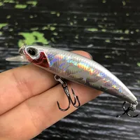 Mini leurres de pêche méné 60s 6.5g Ryuki artificiel basse nageur évier matériel de pêche crochets truite manivelle appât dur