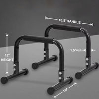 VIGFIT 패럴렛 바 딥 칼리스테닉스 푸쉬업 바 평행 딥 스테이션 L-싯 푸쉬업 바 핸드스탠드 근력 트레이닝