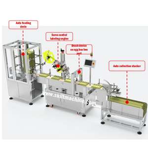 Máquina Etiquetadora Automática <span class=keywords><strong>de</strong></span> Cartones <span class=keywords><strong>de</strong></span> <span class=keywords><strong>Huevos</strong></span> SKILT (similar a EGMA-66) - para Cajas <span class=keywords><strong>de</strong></span> <span class=keywords><strong>Huevos</strong></span> <span class=keywords><strong>de</strong></span> Pulpa <span class=keywords><strong>de</strong></span> Papel - Autoadhesiva - Product Image 2