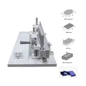 Factory direct sale Small Manual Grooving Machine For Cardboard And Grey board/ V Groove Slitting Machine