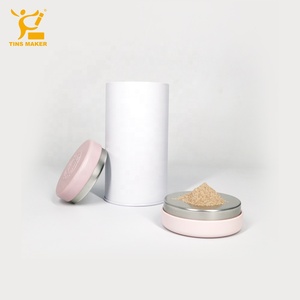 Bao Bì Giáng Sinh Hộp Đựng Oem Lớn Tùy Chỉnh Cửa Quà Tặng Chữ Cái Bánh Quy Đồ Ăn Nhẹ Hộp Thiếc Tròn Bằng Kim Loại Có Cửa Sổ - Product Image 2