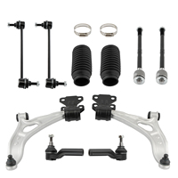 Kit de Suspensión MaXpeedingrods, 12 Brazos de Control Delanteros, Rótulas y Terminales de Dirección para Ford Focus/C-MAX 2012-2018