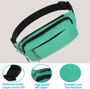 Échantillon gratuit : Sacs banane tendance pour femme, style urbain, grande capacité, sacs à bandoulière, sacs de poitrine - Product Image 2