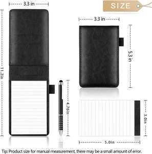 Libreta A7 de Cuero PU con Logotipo Personalizado, Libreta Pequeña de Alta Gama, Libretas Espiral Económicas al por Mayor, Personalizables para Oficina y Escuela - Product Image 3