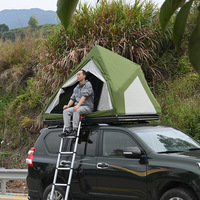 Carpa inflable portátil para techo superior de coche SUV Glamping OEM para acampar en la azotea para aventuras al aire libre