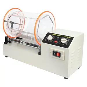 Jewelry Polisher Tumbler Capacity Mini Rotary Tumbler Machine with Timer Polisher Finisher