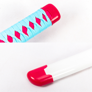 Épée en bois de Kanroji <span class=keywords><strong>Mitsuri</strong></span>, <span class=keywords><strong>katana</strong></span> de l'anime Demon Slayer, jouet Ming Hu Demon - Product Image 4