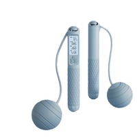 Corde à sauter sans fil professionnelle pour l'exercice de remise en forme numérique spécial comptage femme adulte modèle de gravité pondéré