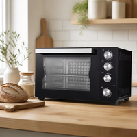 Four Électrique de Comptoir Multifonctionnel pour Usage Domestique, 25L, 35L, 45L, 2000W, Fabrication OEM