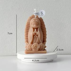 <span class=keywords><strong>Vela</strong></span> de la Virgen María Estilo Dibujos Animados <span class=keywords><strong>con</strong></span> Hermosa Forma para Accesorios de Fotografía Religiosa - Product Image 5