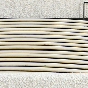 Set di mobili da camera da <span class=keywords><strong>letto</strong></span> in velluto bianco italiano, <span class=keywords><strong>letto</strong></span> matrimoniale americano di lusso king size con struttura, materasso, testiera moderna e classica - Product Image 6