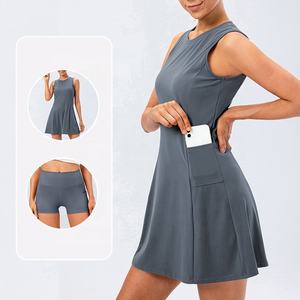 Cinoon — robe <span class=keywords><strong>de</strong></span> <span class=keywords><strong>Golf</strong></span> en plein air confortable, respirant et Sexy à séchage rapide, tenue <span class=keywords><strong>de</strong></span> Tennis en une pièce personnalisée, vente en gros, <span class=keywords><strong>2022</strong></span> - Product Image 3