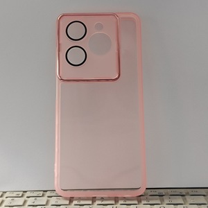 Custodia per telefono in TPU trasparente colorata con protezione per l'obiettivo, <span class=keywords><strong>cover</strong></span> morbida per <span class=keywords><strong>iPhone</strong></span> 15 <span class=keywords><strong>Pro</strong></span> Max 16 <span class=keywords><strong>Pro</strong></span> 14 Plus 13 12 <span class=keywords><strong>11</strong></span> XS XR 7 8 - Product Image 3