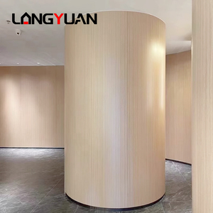 Linh Hoạt Bendable Kết Cấu Gỗ Wpc Composite Carbon Tinh Thể Slate & Tre Than Sợi Gỗ Veneer Tường Bảng Điều Khiển Hội Đồng Quản Trị - Product Image 1