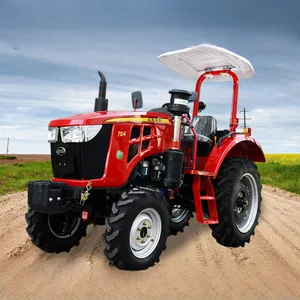 Tigarl Agriculture avec chargeur tondeuse à gazon agricole télécommande débroussailleuse cas tracteur marche moteur Diesel pour Farmin