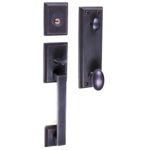 Biometrics ล็อคประตูอัจฉริยะพิมพ์ลายนิ้วมือสองด้านเพื่อความปลอดภัยสูง - Product Image 5