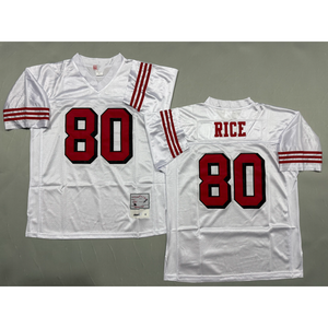 Camisetas Retro de Fútbol Americano de San Francisco para Hombre # 16 Montana # Camiseta de Manga Corta 80 Rice 100% Algodón - Product Image 6